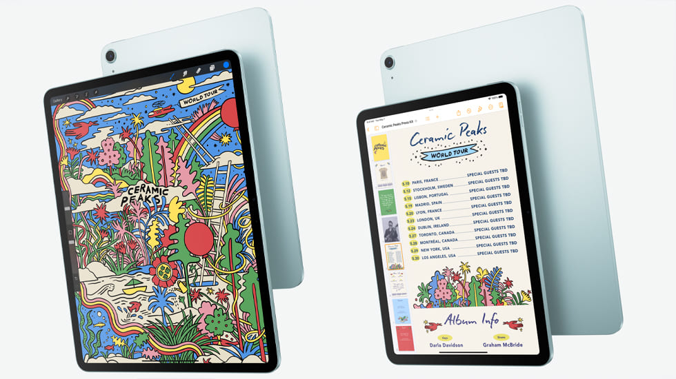 Apple iPad Air 13'' M2 2024 Wi-Fi + Cellular 128GB Blue (MV6R3)